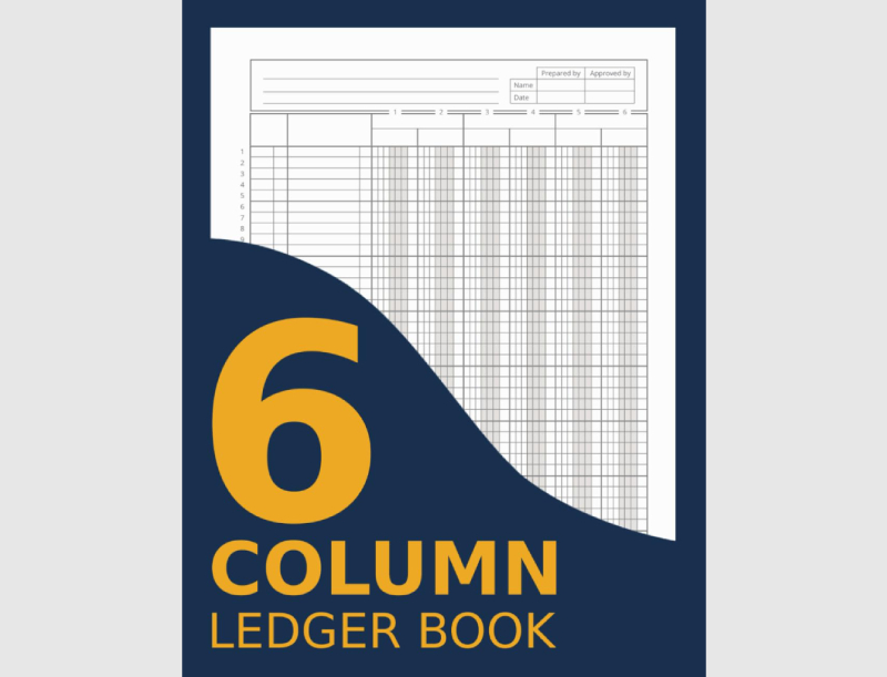 Unlock Financial Success with the Ultimate 6 Column Ledger Book